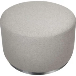 Babyletto Tuba Swivel Gliding Ottoman -Kids Furniture M10185PGEW White Background 03 1cdb5f6c f931 406b ad5a 3b7185429f84