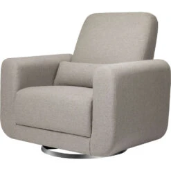 Babyletto Tuba Extra Wide Swivel Glider -Kids Furniture M10287PGEW White Background Main 01 4f789343 7930 493a 9b9b fa48a3a9e9c9