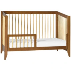 Babyletto Sprout 4-in-1 Convertible Crib With Toddler Bed Conversion Kit -Kids Furniture M10301CTN White Background 03 78c50f9c 9933 4cf4 be9e 12edc8459c05