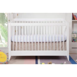 Babyletto Sprout 4-in-1 Convertible Crib With Toddler Bed Conversion Kit -Kids Furniture M10301W Lifestyle 11 18849552 8ecf 4c79 9111 b2a0a03944c5