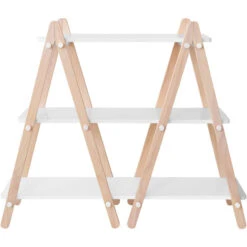 Babyletto Dottie Bookcase -Kids Furniture M10511WNX White Background 03 654b45c0 c078 4d95 bd97 f48df48e5764