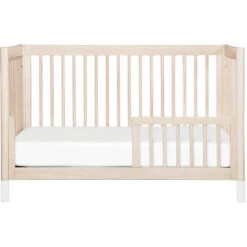 Babyletto Gelato 4-in-1 Convertible Crib With Toddler Bed Conversion Kit -Kids Furniture M12901NXW White Background 04 dc9a8845 cd9a 4cdb a7ab 7570b3546fc2
