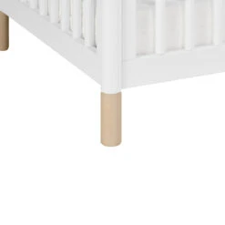 Babyletto Gelato 4-in-1 Convertible Crib With Toddler Bed Conversion Kit -Kids Furniture M12901WNX White Background 08 1a064e03 987f 4235 b610 bb44c694d6ad