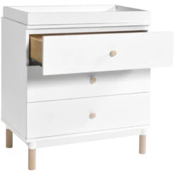 Babyletto Gelato 3-Drawer Changer Dresser With Removable Changing Tray -Kids Furniture M12923WNX White Background 02 51606099 8144 4218 9dd1 531529197d0a