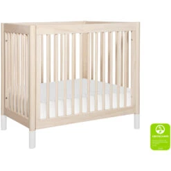 Babyletto Gelato 4-in-1 Convertible Mini Crib -Kids Furniture M12998NXW White Background Main Greenguard 00 f55a954e aba9 4938 830a 35de5d33db15