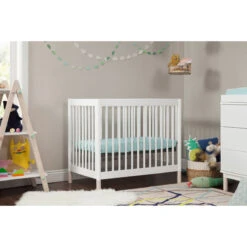 Babyletto Gelato 4-in-1 Convertible Mini Crib -Kids Furniture M12998WNX Lifestyle Main 06 135a0f65 1945 43b0 a631 1abb9f11e558