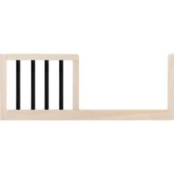 Babyletto Gelato Mini Toddler Bed Conversion Kit -Kids Furniture M12999NXB White Background 01