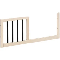 Babyletto Gelato Mini Toddler Bed Conversion Kit -Kids Furniture M12999NXB White Background Main 00