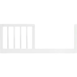 Babyletto Gelato Mini Toddler Bed Conversion Kit -Kids Furniture M12999W White Background 01