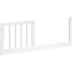 Babyletto Gelato Mini Toddler Bed Conversion Kit -Kids Furniture M12999W White Background Main 00