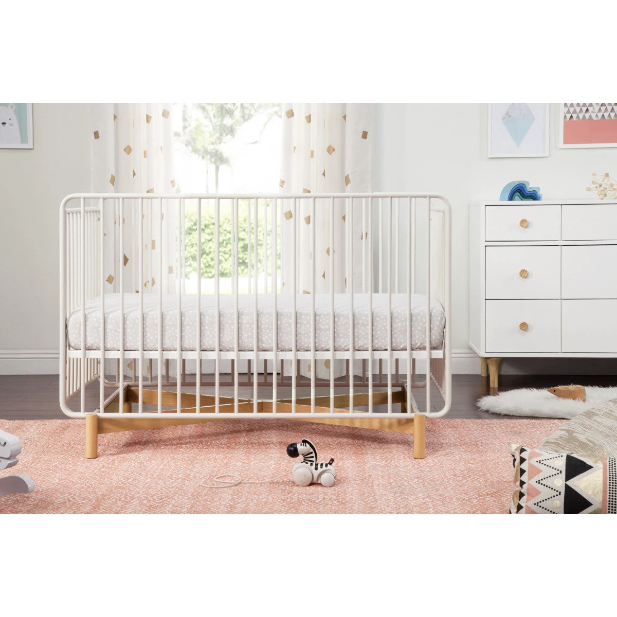 Babyletto Bixby 3-in-1 Convertible Metal Crib With Toddler Bed Conversion Kit 7 Babyletto Bixby 3-in-1 Convertible Metal Crib With Toddler Bed Conversion Kit - Image 5