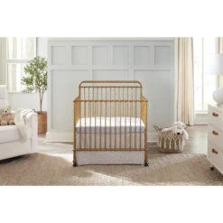 Namesake Winston 4-in-1 Convertible Mini Crib -Kids Furniture M15398VG Lifestyle 07