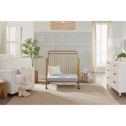 Namesake Winston 4-in-1 Convertible Mini Crib -Kids Furniture M15398VG Lifestyle 10