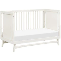 Babyletto Peggy 3-in-1 Convertible Crib 30 Babyletto Peggy 3-in-1 Convertible Crib -Kids Furniture M15401RW White Background 04
