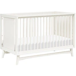 Babyletto Peggy 3-in-1 Convertible Crib 26 Babyletto Peggy 3-in-1 Convertible Crib -Kids Furniture M15401RW White Background Main 01