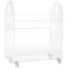 Babyletto Presto Acrylic Bookcase & Cart -Kids Furniture M15614K White Background Main 00 dd6004dd f2de 47f6 9e23 21dc4c6f8e7b