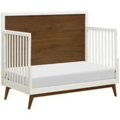 Babyletto Palma 4-in-1 Convertible Crib -Kids Furniture M15901RWNL White Background 05 6420b314 767b 4052 b7f0 b16d2e2ff27e