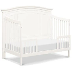 Namesake Durham 4-in-1 Convertible Crib -Kids Furniture M18301RW White Background 03
