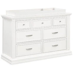 Namesake Durham 7-Drawer Dresser -Kids Furniture M18316RW White Background 03