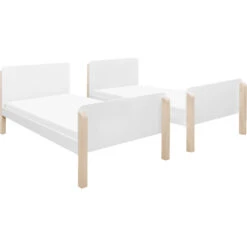 Babyletto TipToe Bunk Bed -Kids Furniture M18494WNX White Background 04 3b8b32aa bb88 4f86 be1d 1f07c8fff88e