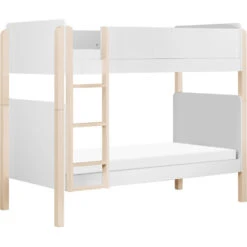 Babyletto TipToe Bunk Bed -Kids Furniture M18494WNX White Background Main 01 b5be35b0 ab81 4fb4 b7f3 aea3e7ed9856