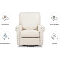 Namesake Linden Power Recliner -Kids Furniture M19287PCMEW White Background 02 e5401ed6 fc49 4185 a97b b6c4181e8db2