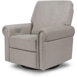 Namesake Linden Power Recliner -Kids Furniture M19287PGEW White Background Main 01 a526cd32 2240 4800 9f42 79fbc2b575c3