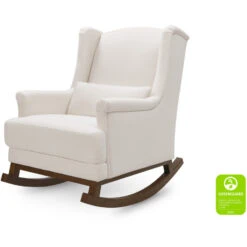 Namesake Miranda Wingback Rocker -Kids Furniture M19887PCMEW White Background Main Greenguard 00