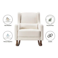 Babyletto Kai Rocker 41 Babyletto Kai Rocker -Kids Furniture M20687PNET White Background 02