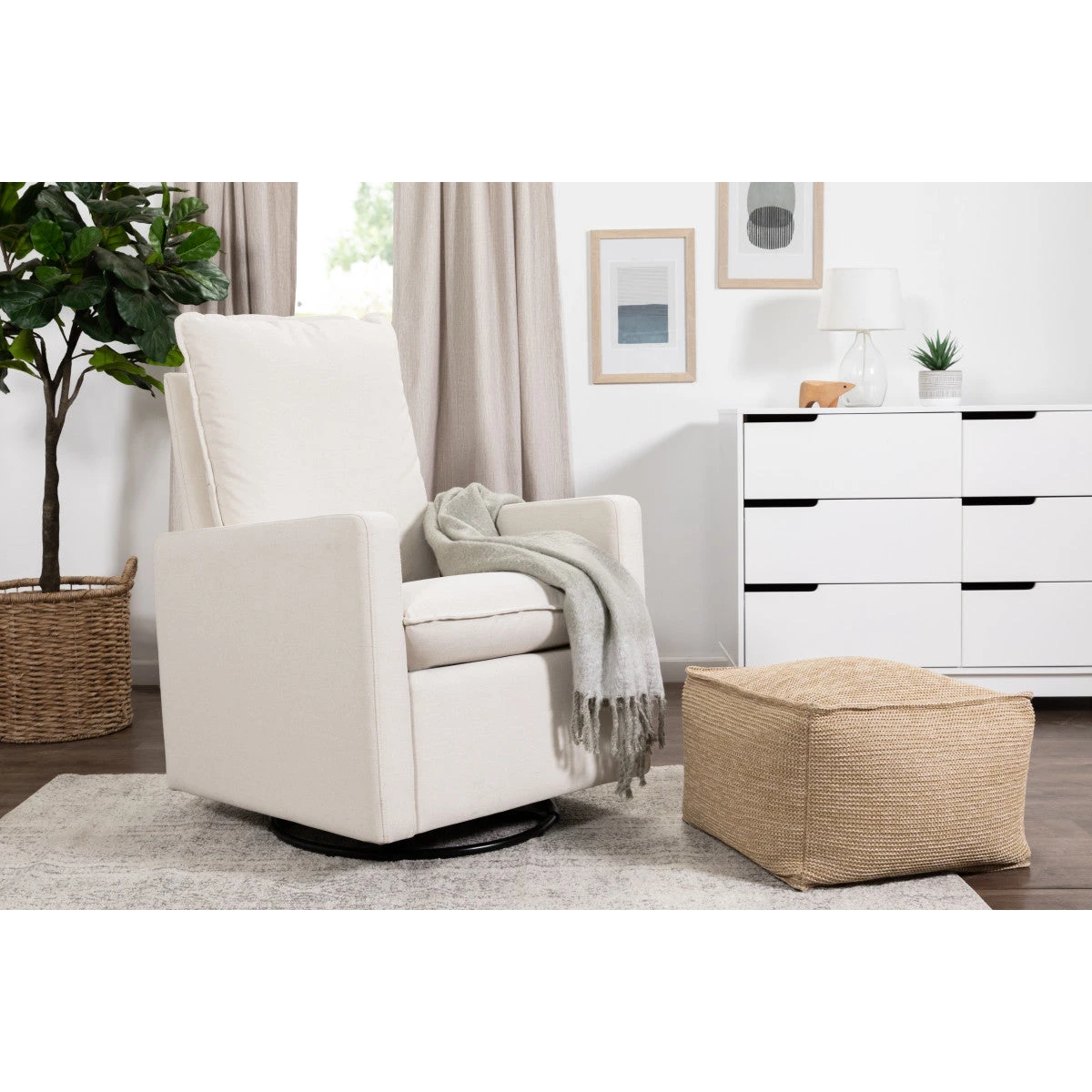 Babyletto Cali Pillowback Swivel Glider 8 Babyletto Cali Pillowback Swivel Glider - Image 6