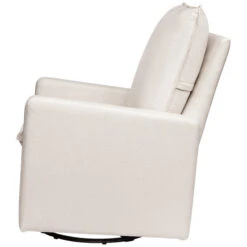 Babyletto Cali Pillowback Swivel Glider 29 Babyletto Cali Pillowback Swivel Glider -Kids Furniture M20987PCMEW White Background 03