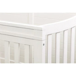 Namesake Wesley Farmhouse 4-in-1 Convertible Crib -Kids Furniture M21101HW White Background 07