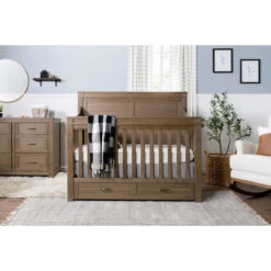 Namesake Wesley Farmhouse 4-in-1 Convertible Crib -Kids Furniture M21101SW Lifestyle Main 08