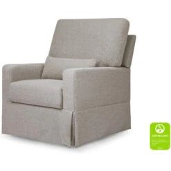 Namesake Crawford Pillowback Comfort Swivel Glider -Kids Furniture M21787PGEW White Background Main Greenguard 00