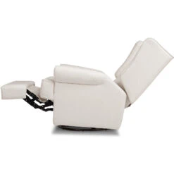Namesake Harbour Electronic Recliner & Swivel Glider With USB Port 26 Namesake Harbour Electronic Recliner & Swivel Glider With USB Port -Kids Furniture M21987PCMEW White Background 04