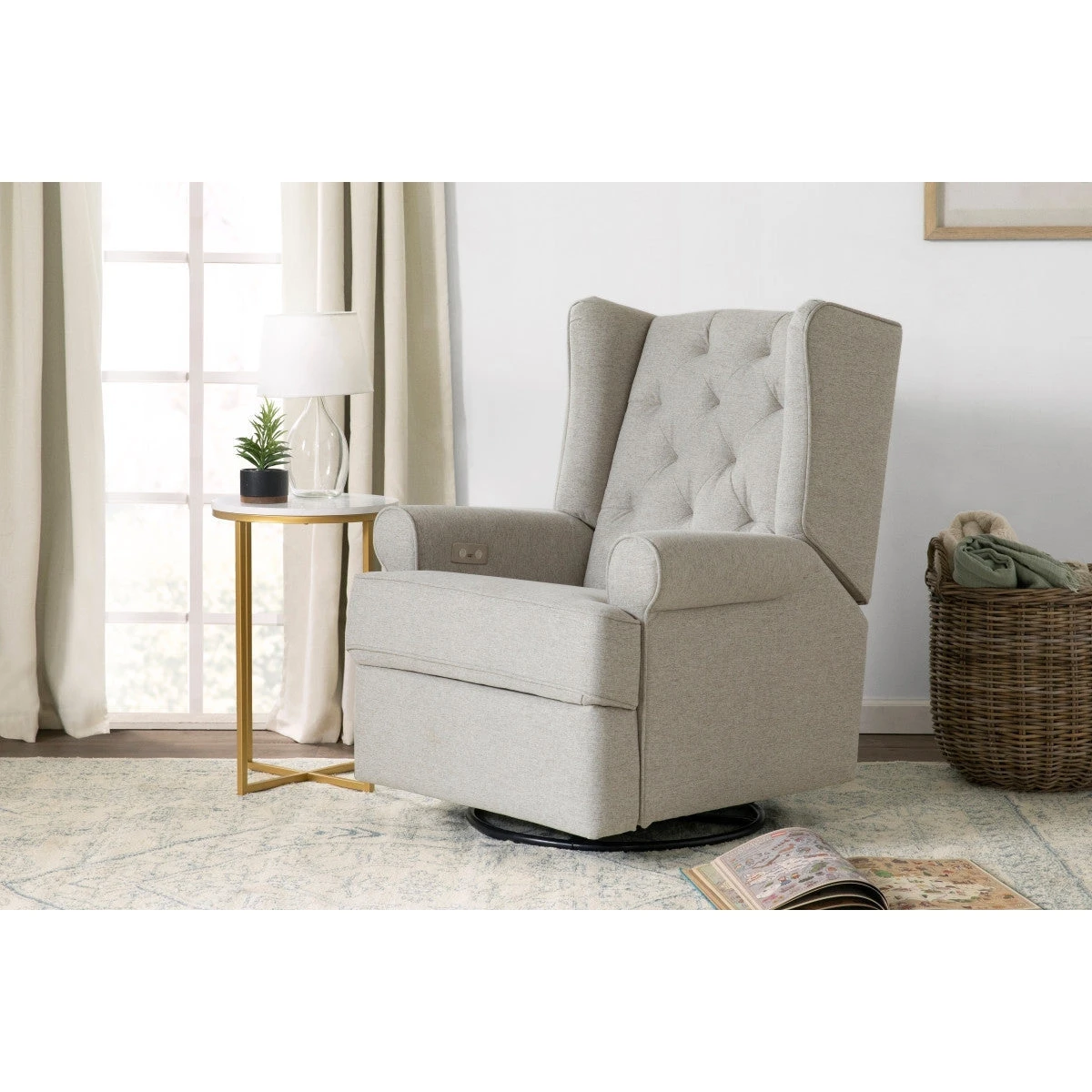 Namesake Harbour Electronic Recliner & Swivel Glider With USB Port 13 Namesake Harbour Electronic Recliner & Swivel Glider With USB Port - Image 11