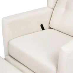 Franklin & Ben Austen Recliner And Swivel Glider 39 Franklin & Ben Austen Recliner And Swivel Glider -Kids Furniture M22087PNET White Background 06