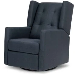 Franklin & Ben Austen Recliner And Swivel Glider 24 Franklin & Ben Austen Recliner And Swivel Glider -Kids Furniture M22087PVET White Background Main 01