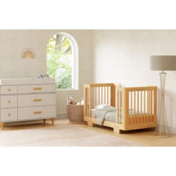 Babyletto Yuzu 8-in-1 Convertible Crib With All-Stages Conversion Kits 29 Babyletto Yuzu 8-in-1 Convertible Crib With All-Stages Conversion Kits -Kids Furniture M23401N Lifestyle 32