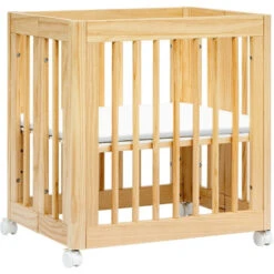 Babyletto Yuzu 8-in-1 Convertible Crib With All-Stages Conversion Kits 36 Babyletto Yuzu 8-in-1 Convertible Crib With All-Stages Conversion Kits -Kids Furniture M23401N White Background 05