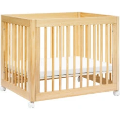 Babyletto Yuzu 8-in-1 Convertible Crib With All-Stages Conversion Kits 38 Babyletto Yuzu 8-in-1 Convertible Crib With All-Stages Conversion Kits -Kids Furniture M23401N White Background 07