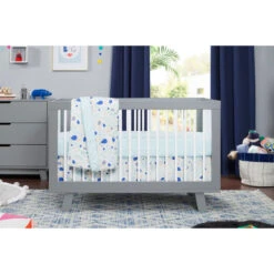 Babyletto Hudson 3-in-1 Convertible Crib With Toddler Bed Conversion Kit 40 Babyletto Hudson 3-in-1 Convertible Crib With Toddler Bed Conversion Kit -Kids Furniture M4201GW Lifestyle Main 07 71240c19 7988 44c1 90de 2afc581e4801
