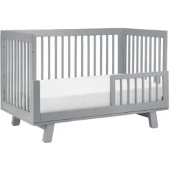 Babyletto Hudson 3-in-1 Convertible Crib With Toddler Bed Conversion Kit 33 Babyletto Hudson 3-in-1 Convertible Crib With Toddler Bed Conversion Kit -Kids Furniture M4201G White Background 03 1de415cc b195 4734 bfd6 e51e4c879e84