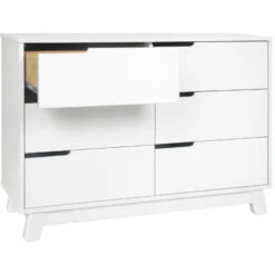 Babyletto Hudson 6-Drawer Double Dresser 25 Babyletto Hudson 6-Drawer Double Dresser -Kids Furniture M4216W White Background 02 519e42b2 f9bd 42be 9b88 43dcd26f2fba
