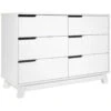 Babyletto Hudson 6-Drawer Double Dresser -Kids Furniture M4216W White Background Main 00 d28e9973 4d16 4230 9722 8b1e1d16adb7