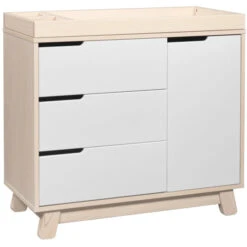 Babyletto Hudson 3-Drawer Changer Dresser With Removable Changing Tray -Kids Furniture M4223NXW White Background Main 00 04c665d8 a885 4ad7 9688 9aa3d360ac3e