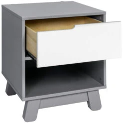 Babyletto Hudson Nightstand With USB Port -Kids Furniture M4260GW White Background 02 37af7027 4cbd 4761 bc16 ce60ee667c24