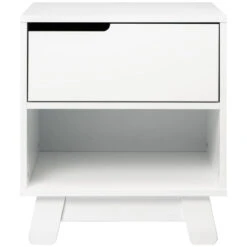 Babyletto Hudson Nightstand With USB Port -Kids Furniture M4260W White Background 01 76e12894 bf65 483c 8e0f 1cbeb1b1c623