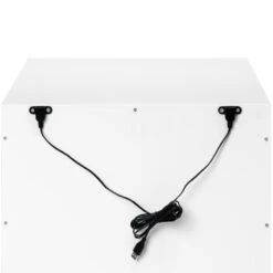 Babyletto Hudson Nightstand With USB Port -Kids Furniture M4260W White Background 04 f19b39a1 0763 4025 8490 b8c278a2b128