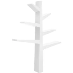 Babyletto Spruce Tree Bookcase -Kids Furniture M4626W White Background Main 00 a2ee8580 b354 41a0 8571 3ff198da5928